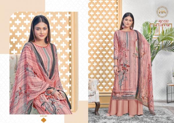 Harshit Gulhaar Cotton Print Dress Material Collection